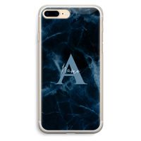 Midnight Marble: iPhone 7 Plus Transparant Hoesje