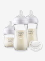 Philips AVENT Natural Response 3 glazen flessen + fopspeenset doorzichtig - thumbnail