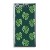 Monstera leaves: Sony Xperia XZ1 Transparant Hoesje