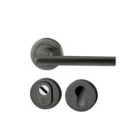 Hardbrass Achterdeurset Sara compleet SKG*** - PVD gun metal