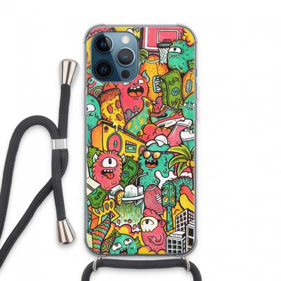 Vexx City: iPhone 13 Pro Max Transparant Hoesje met koord