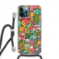 Vexx City: iPhone 13 Pro Max Transparant Hoesje met koord