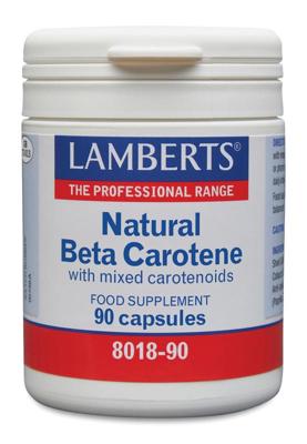 Lamberts Vitamine A 15mg natuurlijke (beta caroteen)