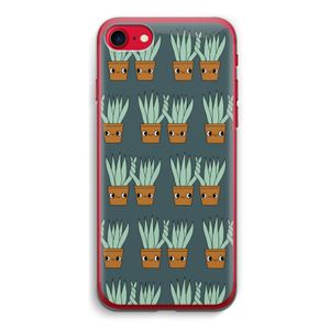 Sansevieria: iPhone SE 2020 Transparant Hoesje