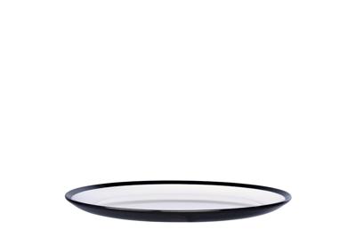 Rosti mepal Ontbijtbord Flow Servies zwart 230 mm