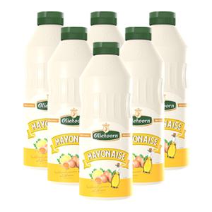 Oliehoorn - Mayonaise 80% - 6x 900ml