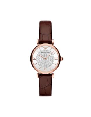 Emporio Armani Gianni dameshorloge met zilveren wijzerplaat AR11269