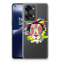 OnePlus Nord 2T Telefoonhoesje met Naam Lion Color