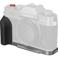 SmallRig 5665 L-Shaped Mount Plate with Silicone Handle for FUJIFILM X-T30 / X-T30 II / X-T30 III, Charcoal Silver
