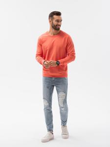 Ombre - heren sweater koraal - B1153-5