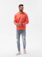 Ombre - heren sweater koraal - B1153-5 - thumbnail