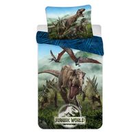 Dekbedovertrek Katoen Jurassic World Forest - thumbnail