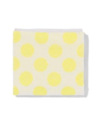 HEMA Keukendoek 50x50cm Katoen Stippen Geel (geel)