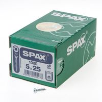 Spax Spaanplaatschroef platverzonken kop verzinkt pozidriv 5.0x25mm (per 1000 stuks) - thumbnail