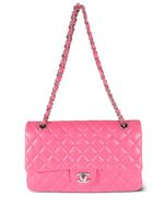 CHANEL Pre-Owned sac porté épaule Double Flap médium - Rose - thumbnail