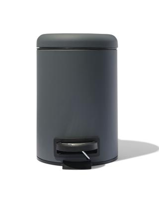 HEMA Pedaalemmer 3L donkergrijs