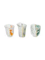 Seletti set de verre à boire Hybrid Aglaura - Tons neutres