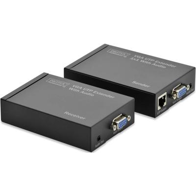 Digitus DS-53400 Extender (verlenging) VGA Via netwerkkabel RJ45 300 m