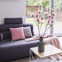 Magnolia Kunsttak Rose 100cm
