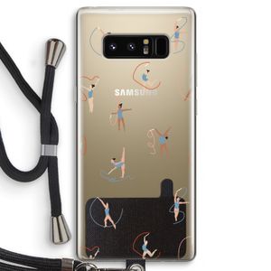 Dancing #3: Samsung Galaxy Note 8 Transparant Hoesje met koord
