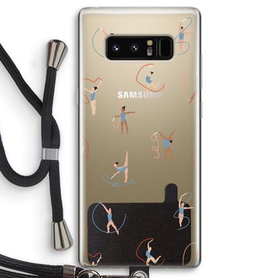 Dancing #3: Samsung Galaxy Note 8 Transparant Hoesje met koord
