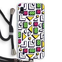 8-bit N°4: Samsung Galaxy A10 Transparant Hoesje met koord