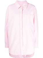 Alexander Wang surchemise Oxford à design matelassé - Rose