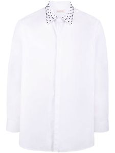 Valentino Garavani chemise à ornements Rockstud - Blanc