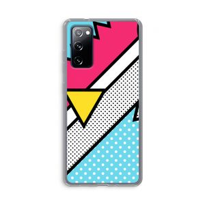 Pop Art #3: Samsung Galaxy S20 FE / S20 FE 5G Transparant Hoesje