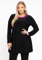Yoek Tuniek wide bottom Chain | Zwart | Maat 46/48