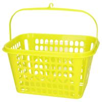 Plasticforte Knijpermandje - lime groen - 20x25x14 cm - wasknijper mandje - kunststof