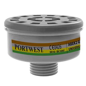 Portwest P926 ABEK2 Filter Uni Tread  (4 stuks)