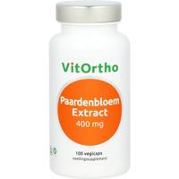 VitOrtho Paardenbloemextract 400mg 100 Vegetarische capsules