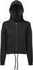 TriDry TR601 Women´s Recycled Drawstring Full-Zip Hoodie - Black - XXS TriDry TR601 Women´s Recycled Drawstring Full-Zip Hoodie - Black - XXS