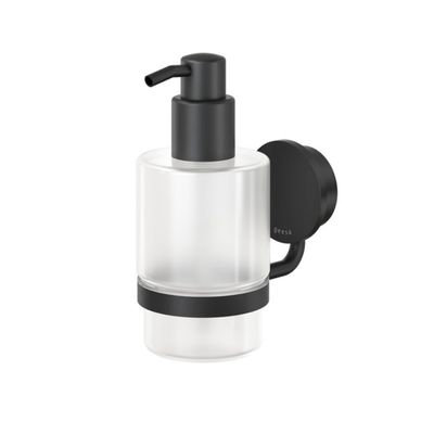 Zeepdispenser Geesa Opal 200 ml Zwart Geesa