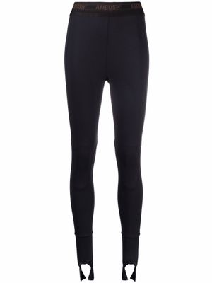 AMBUSH legging fuseau à taille haute - Noir