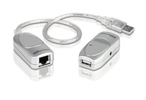 ATEN UCE60 Extender (verlenging) USB 1.1 via netwerkkabel RJ45 60 m