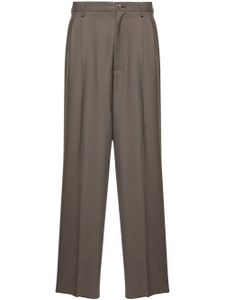 Magliano pantalon à détails plissés - Marron