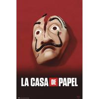 Poster La Casa de Papel Mascara 61x91,5cm - thumbnail