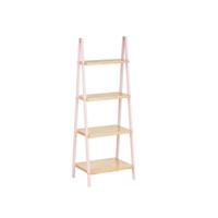 Badkamerschappen Roze Natuurlijk Bamboe Dennenhout 40 x 109,3 x 30 cm