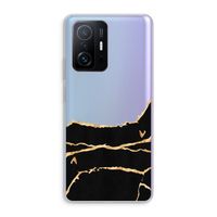 Gouden marmer: Xiaomi 11T Pro Transparant Hoesje