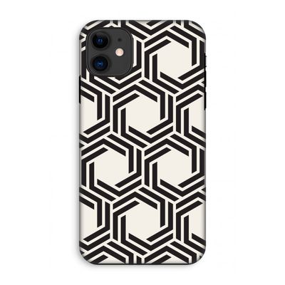 Geometrisch patroon: iPhone 11 Tough Case
