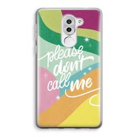 Don't call: Honor 6X Transparant Hoesje