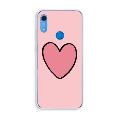 Hartje: Huawei Y6s Transparant Hoesje