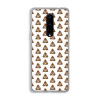 Poop emoji: OnePlus 8 Transparant Hoesje