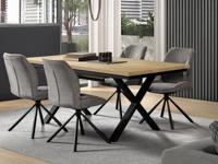 Verlengbare eettafel MARNOIX 190>250 cm franse eik