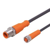 ifm Electronic EVC412 Verbindingskabel Aantal polen (sensoren): 3, 3 Stekker, recht, Bus, recht 10 m 1 stuk(s)
