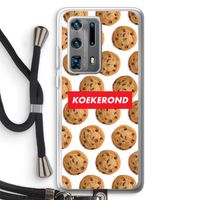 Koekerond: Huawei P40 Pro Plus Transparant Hoesje met koord
