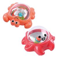 Playgo badspeelgoed tub twinklers - krab en octopus - 2st.