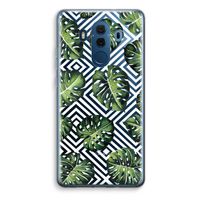 Geometrische jungle: Huawei Mate 10 Pro Transparant Hoesje